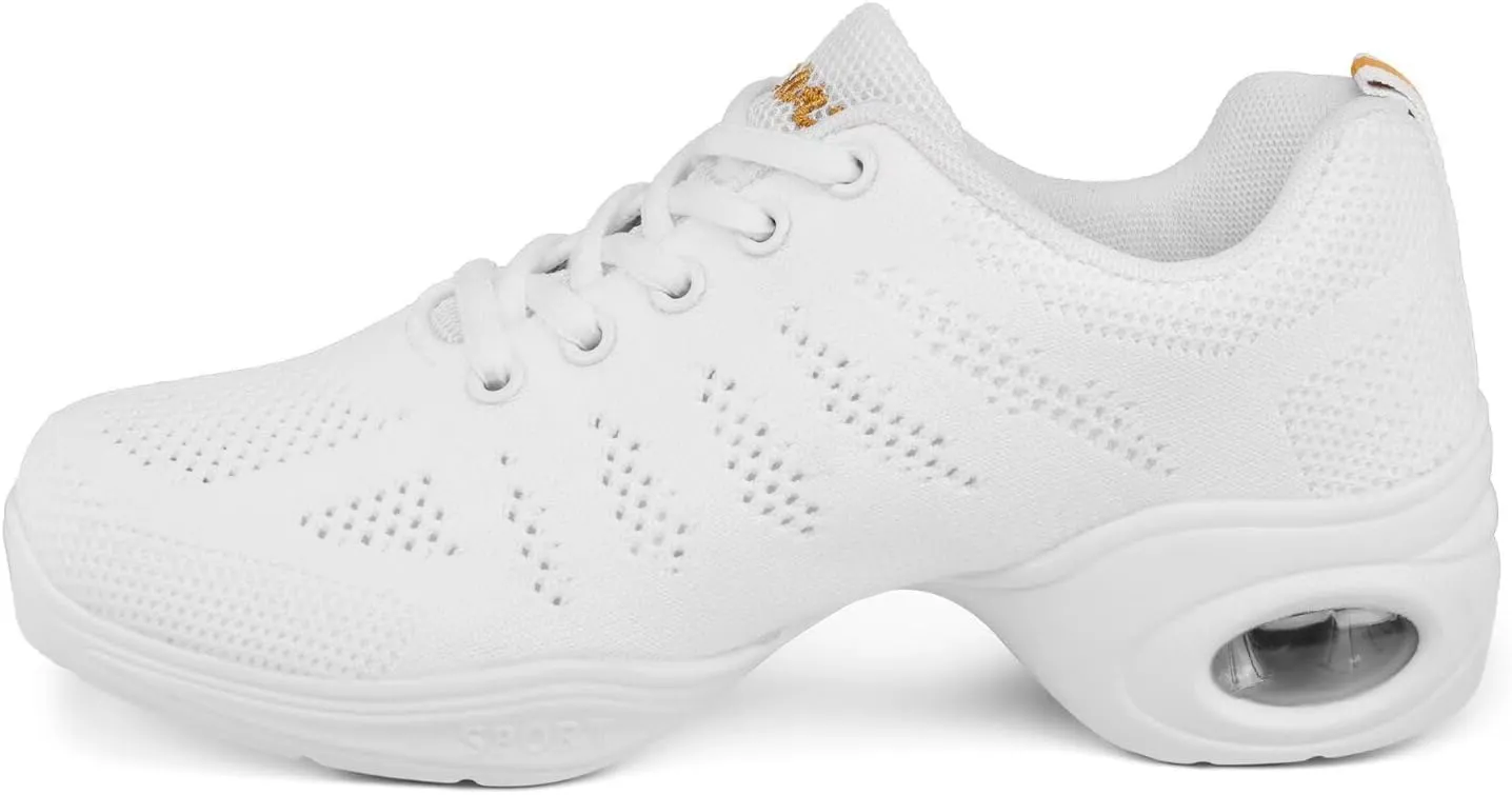 Dance Sneakers for Women with Split Sole and Air Cushion.