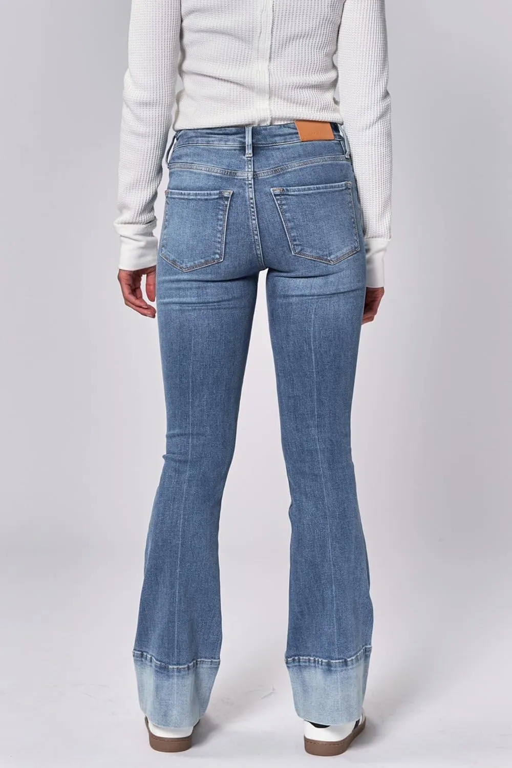 DEAR JOHN Jaxtyn Bootcut Women's Jeans Mid Rise Classic Comfort Stretch Denim