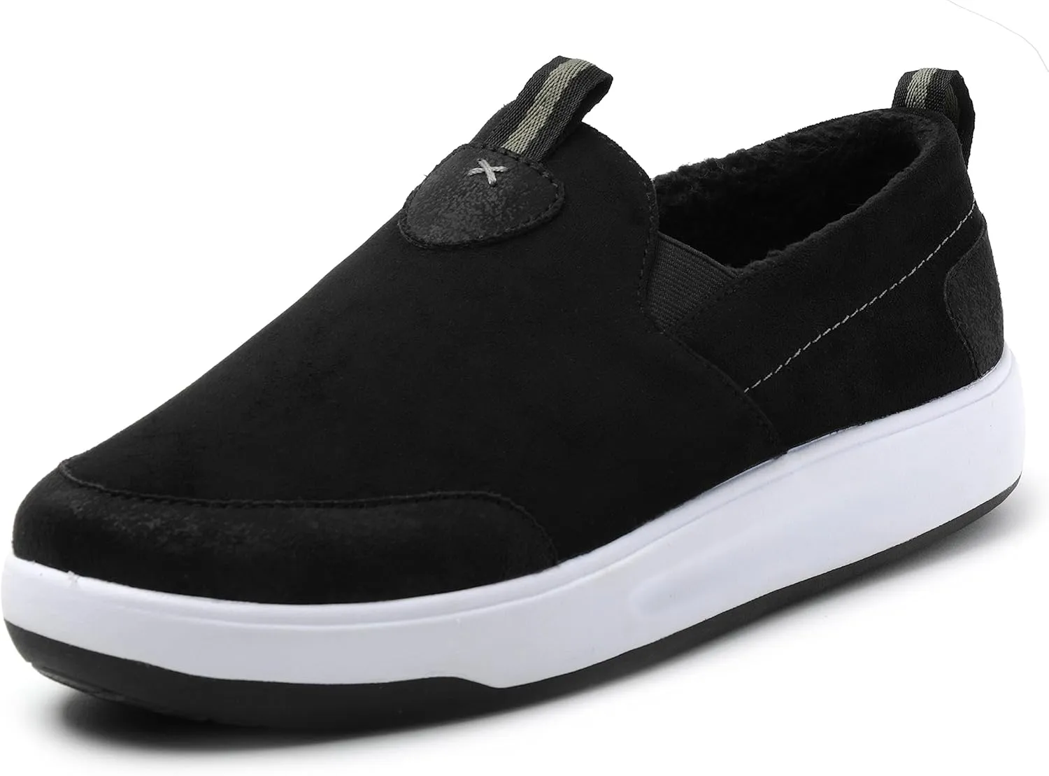 Dearfoams Men's Cypress Water Resistant Slip-On Comfort Sneaker