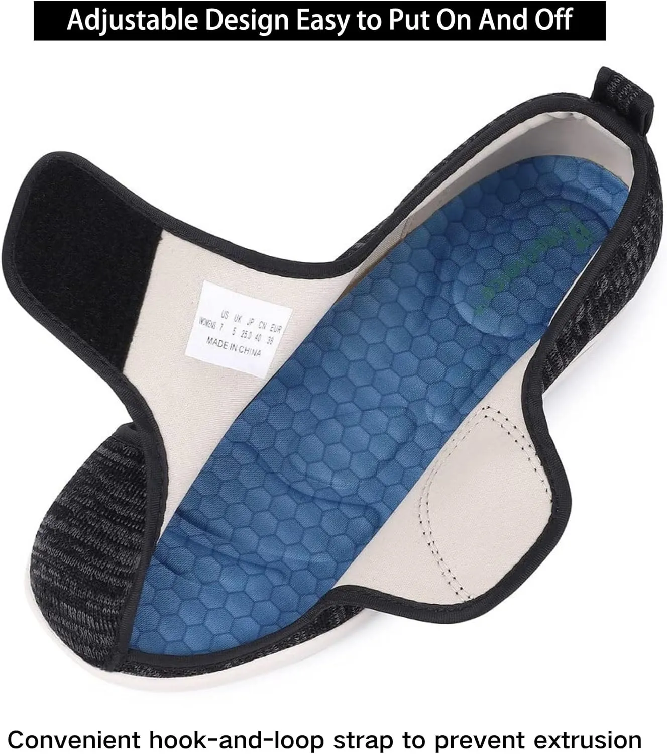 Diabetic Shoes for Women, Women's Wide Width Elderly Shoes, Adjustable Closure Lightweight Breathable, Swollen Feet Walking Edema Sneakers