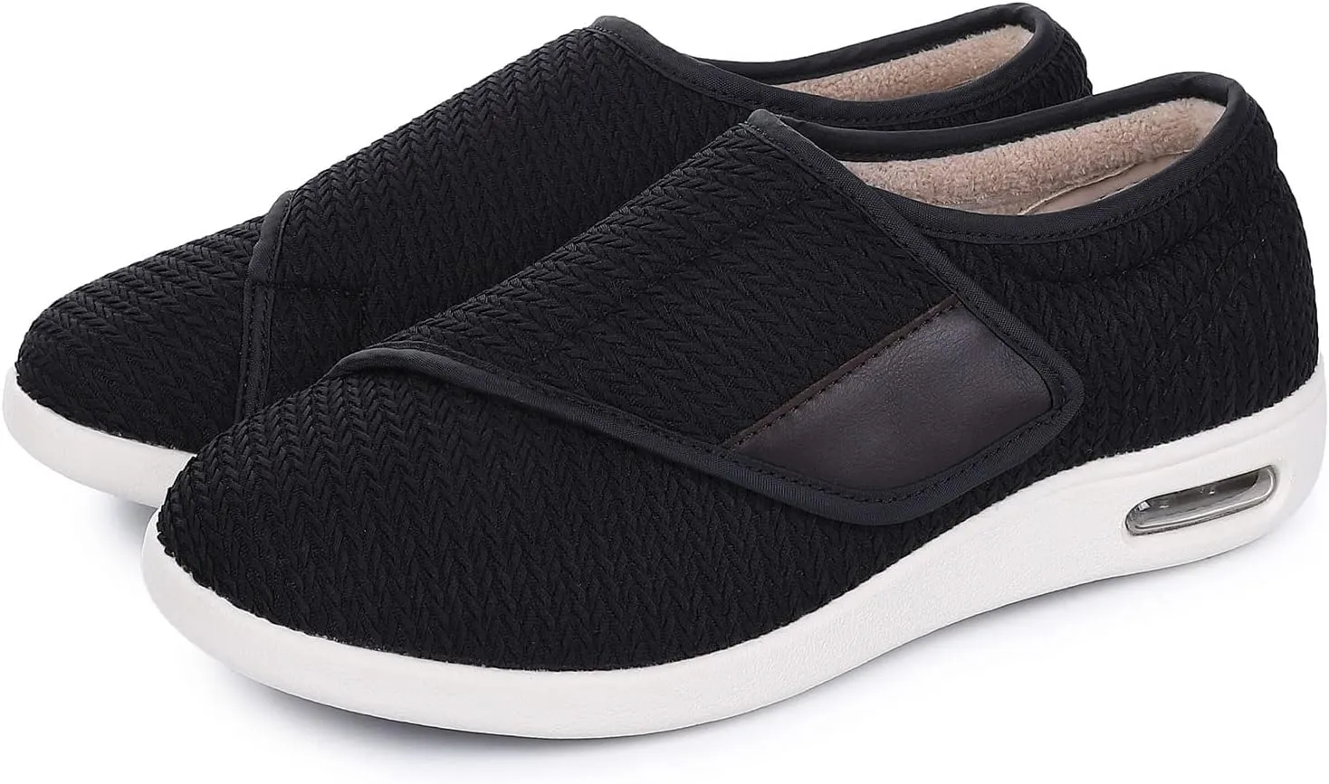 Diabetic Shoes for Women, Women's Wide Width Elderly Shoes, Adjustable Closure Lightweight Breathable, Swollen Feet Walking Edema Sneakers