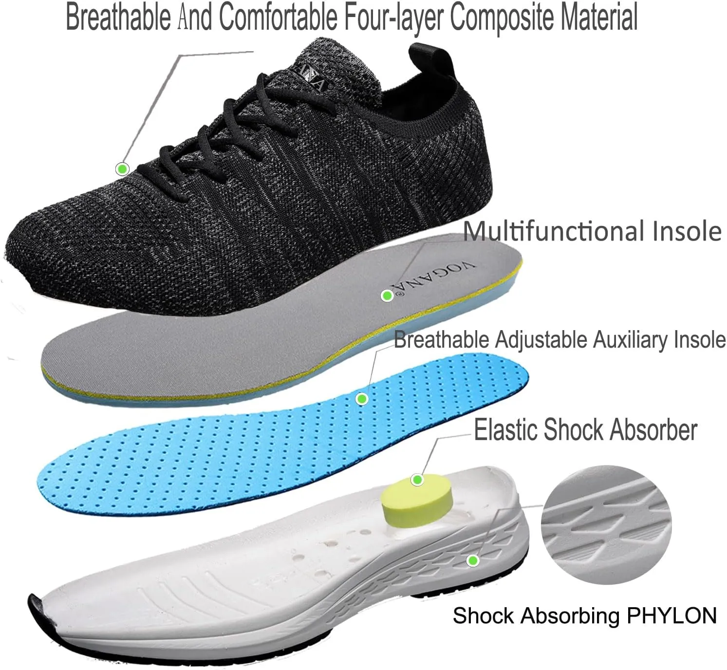 Diabetic Sneakers for Women Adjustable Widch Orthotic for Swollen Feet | Foot Pain Relief