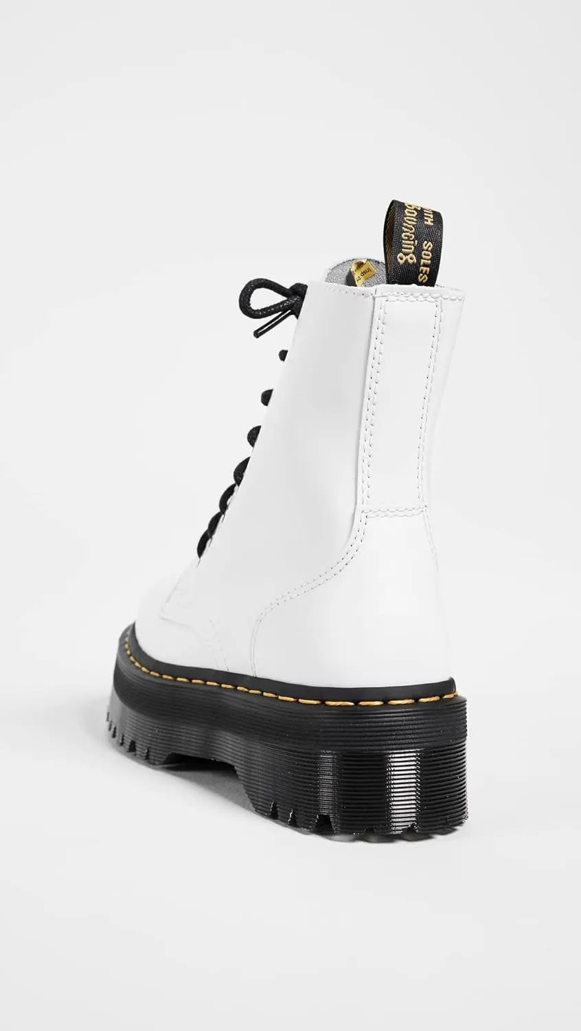 Dr. Martens, Jadon 8-Eye Leather Platform Boot for Men and Women