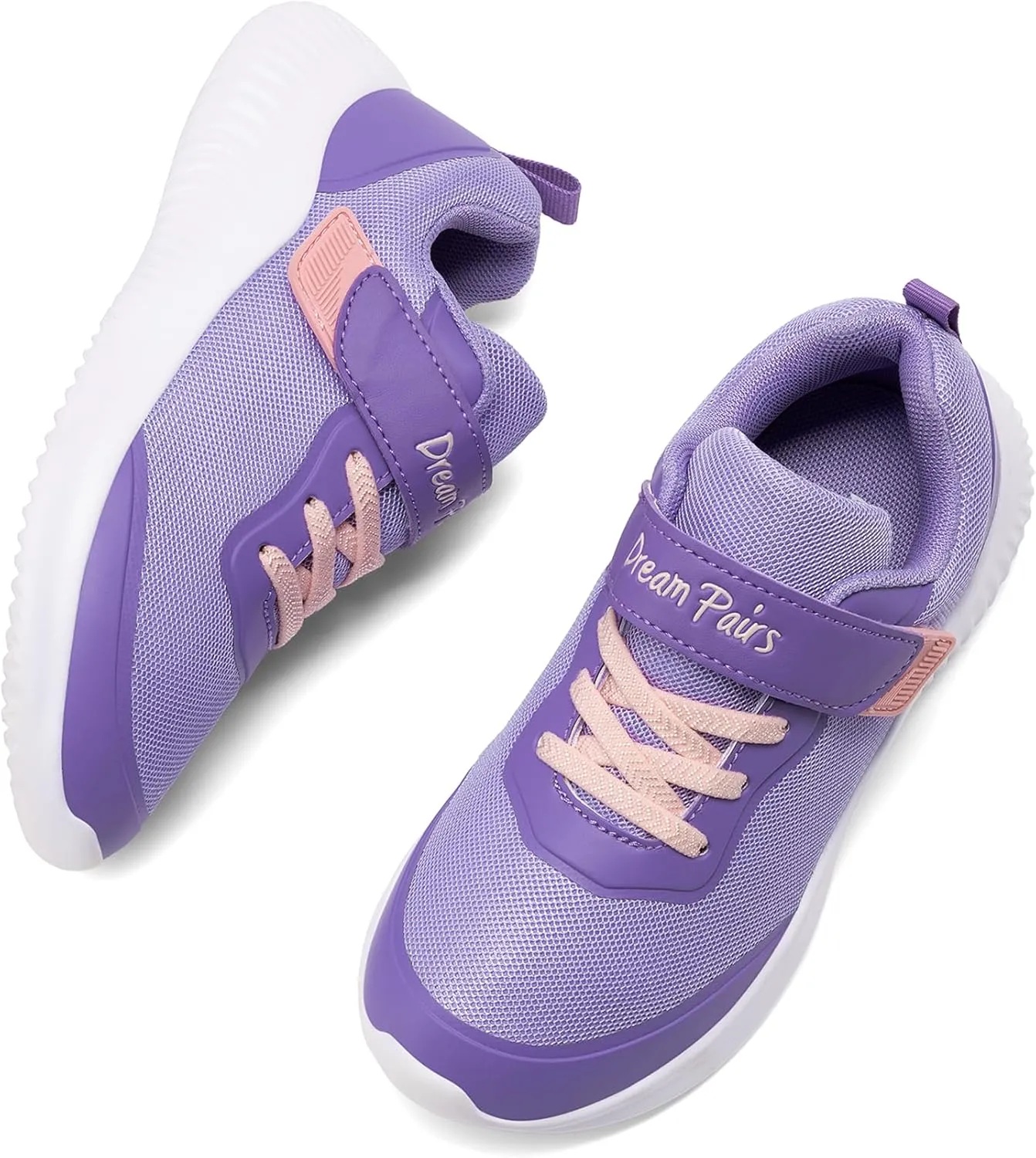 DREAM PAIRS Boys Girls Shoes Kids Tennis EZ-Ons BreezeRunners Running Sneakers
