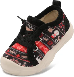 FEETCITY Wide Boys & Girls Winter Shoes - Barefoot & Walking Shoes, Slip On, Tennis Design