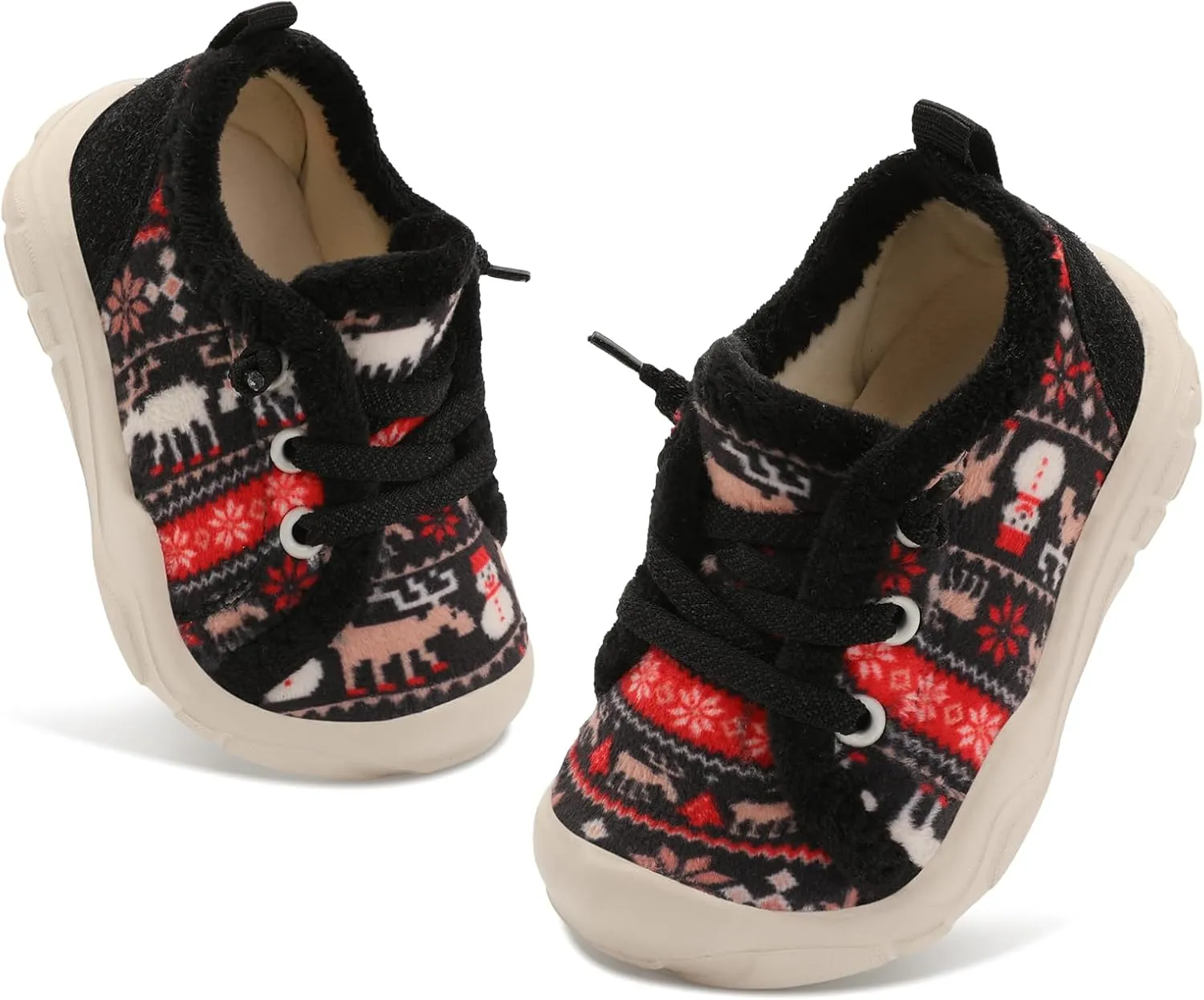 FEETCITY Wide Boys & Girls Winter Shoes - Barefoot & Walking Shoes, Slip On, Tennis Design