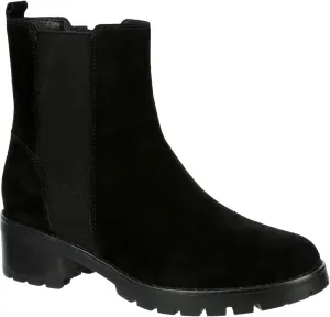 Finley - Women's Casual Slip-On Suede Lug Sole Chelsea Ankle Boots