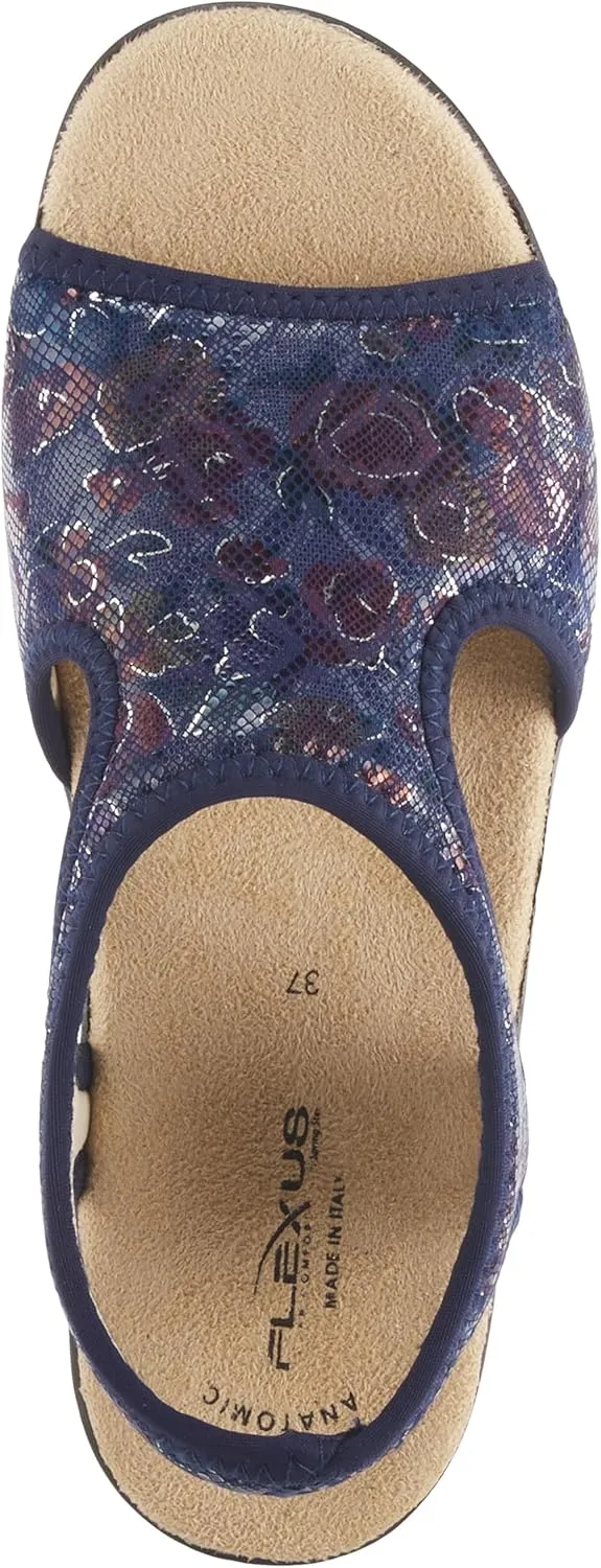 Flexus Women's Nyaman-Floral Slingback Sandal