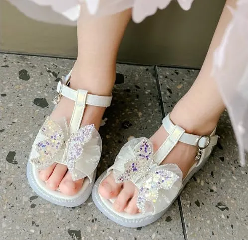 Flying Butterfly Sandals for Girls Dress up Shoes Girls Summer Sandals