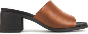 FOWT Women High Chunky Striped Heel Mules Slingback Two Toned Clogs Platform Square Toe Sandals Slip On Slippers Outdoor Casual Fashion Work Party Dance Slide Shoes Size 4-16 US