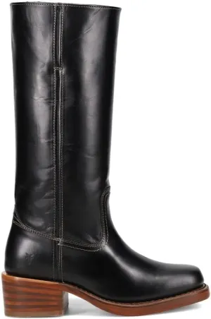 Frye Campus 14L Iconic Tall Boots for Women Crafted from Signature Montana Leather with Genuine Stitch Welt Construction and Stacked Leather Heel