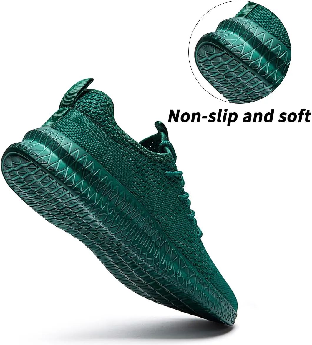FUJEAK Womens Running Shoes Casual Slip on Walking Shoes Gym Workout Shoes Fashion Sneakers Non Slip Athletic Tennis Sports Shoes