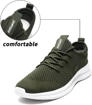 FUJEAK Womens Running Shoes Casual Slip on Walking Shoes Gym Workout Shoes Fashion Sneakers Non Slip Athletic Tennis Sports Shoes