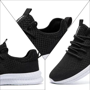 FUJEAK Womens Running Shoes Casual Slip on Walking Shoes Gym Workout Shoes Fashion Sneakers Non Slip Athletic Tennis Sports Shoes