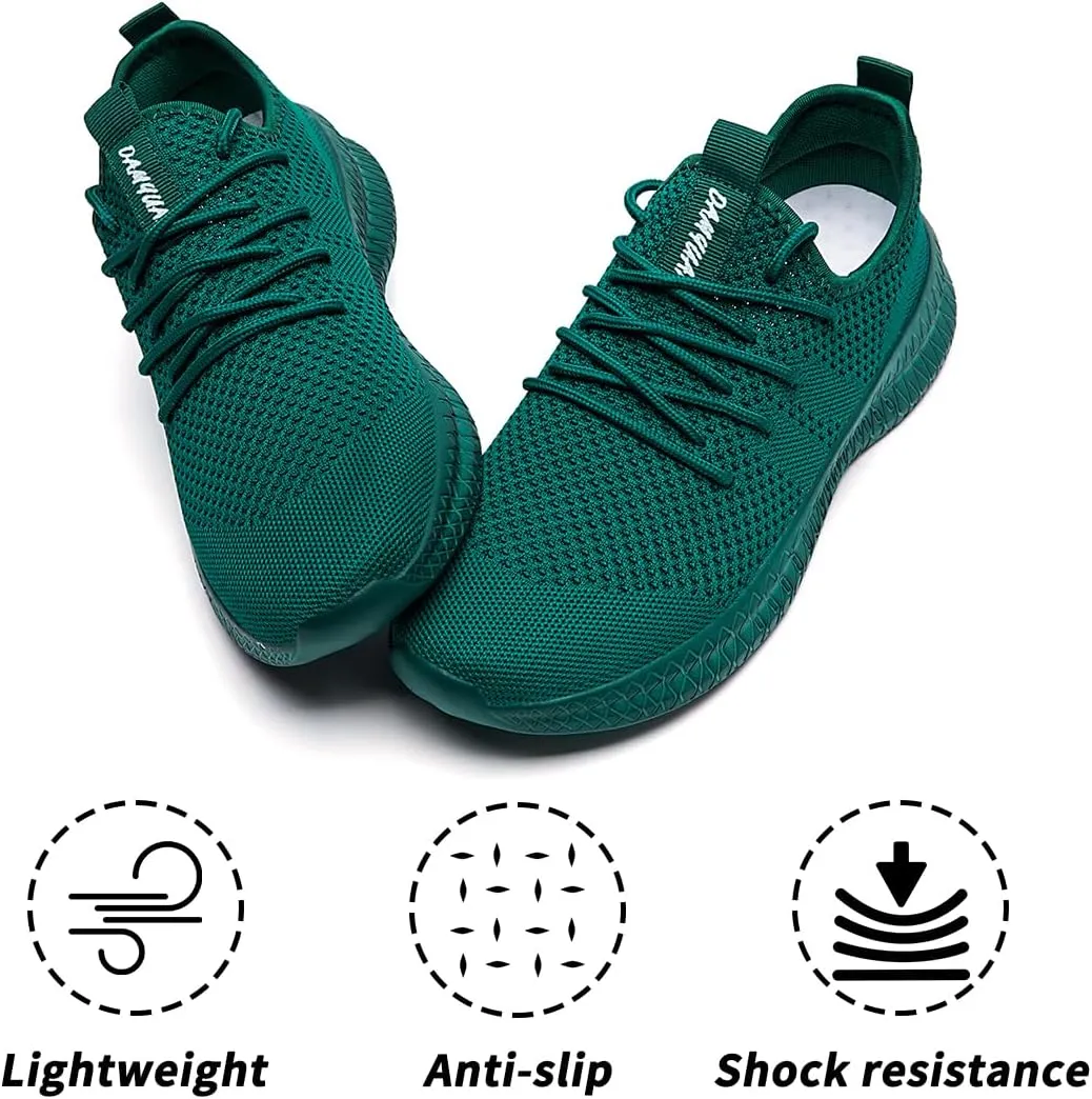 FUJEAK Womens Running Shoes Casual Slip on Walking Shoes Gym Workout Shoes Fashion Sneakers Non Slip Athletic Tennis Sports Shoes