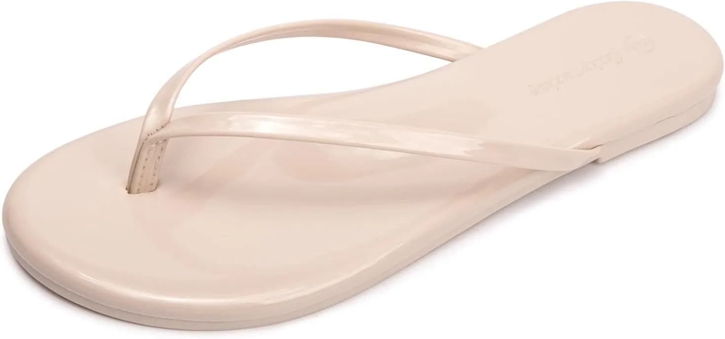 FUNKYMONKEY Flip Flops for Women, Recovery Sandals with Comfortable Plantar Fasciitis Arch Support