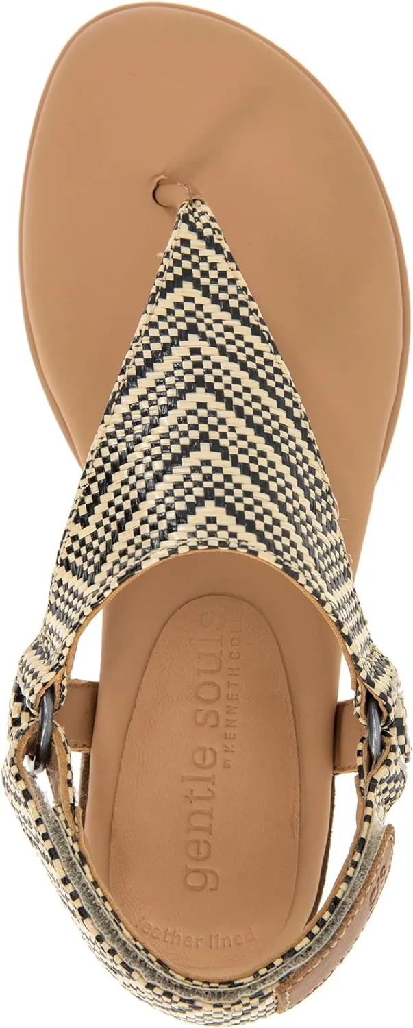 Gentle Souls by Kenneth Cole Women's Holly Flat Sandal