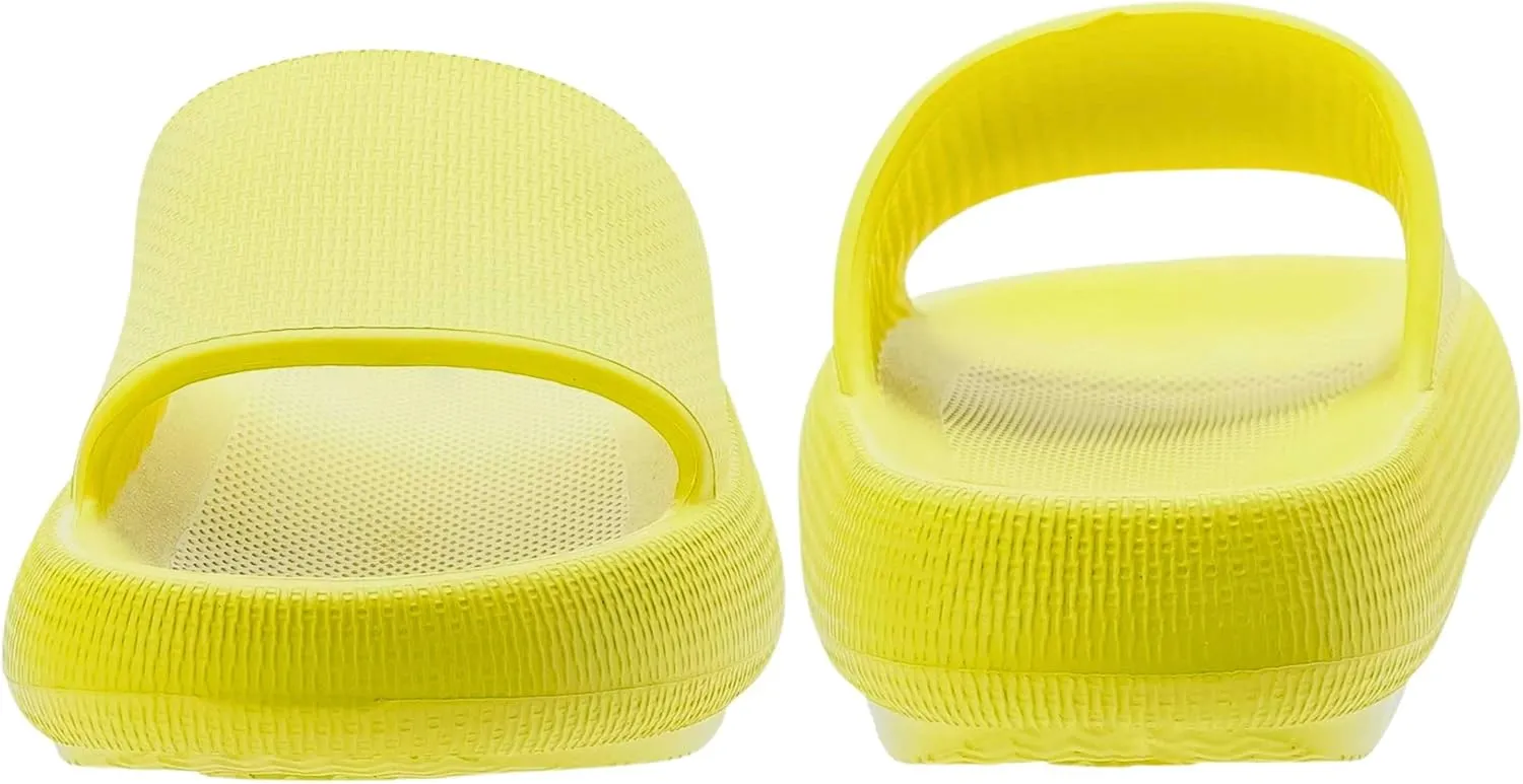 Genuine Pillow Slippers for Women and Men | House Slides Shower Sandals | Extremely Comfy | Cushioned Thick Sole | Cloud Slides | Lightweight Non-Slip Easy to Clean