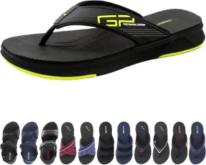 Gold Pigeon Shoes EVA Anti-Fatigue Ultra-Cushion Unisex Athlete Sandals Easy SNAP LOCK Closure