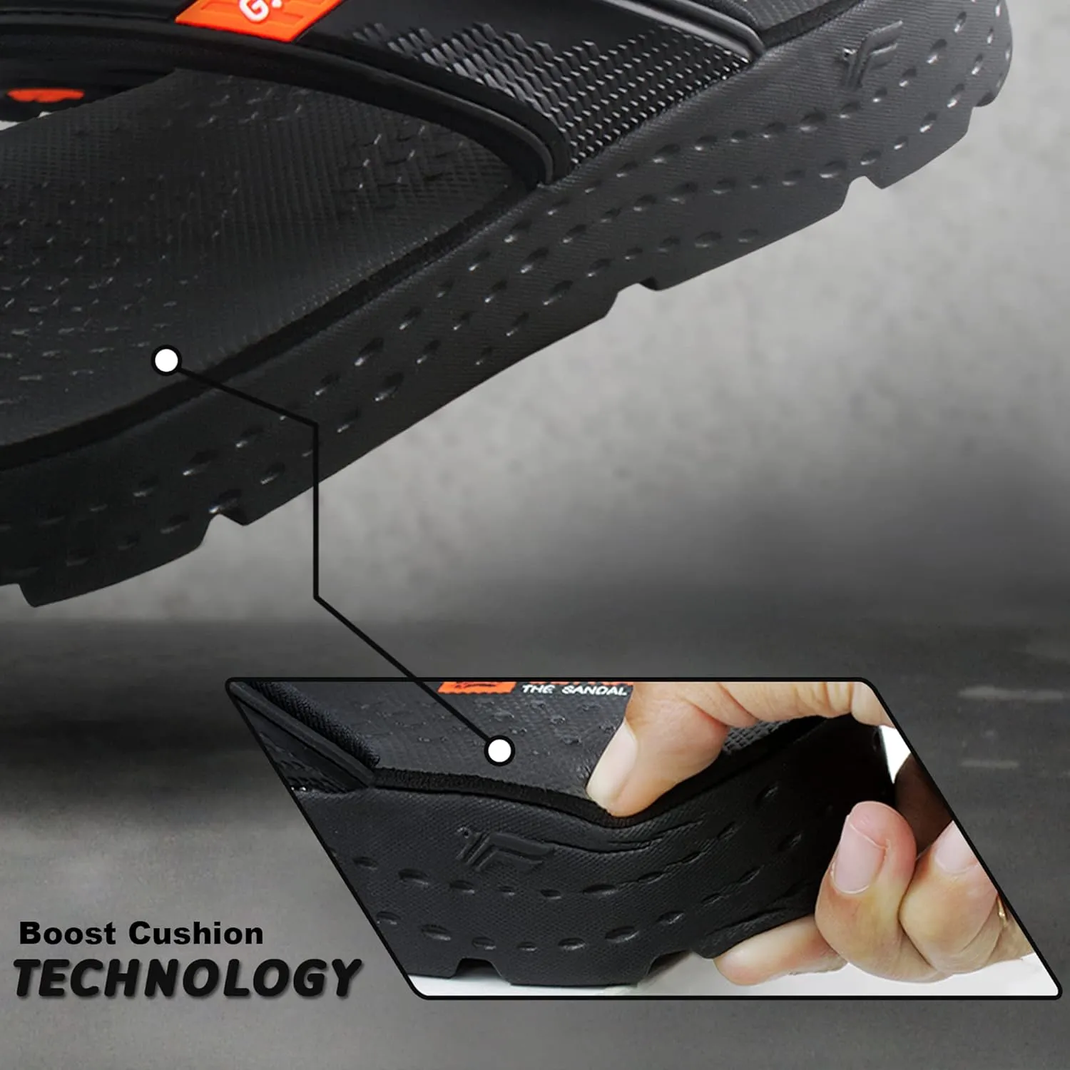 Gold Pigeon Shoes EVA Anti-Fatigue Ultra-Cushion Unisex Athlete Sandals Easy SNAP LOCK Closure