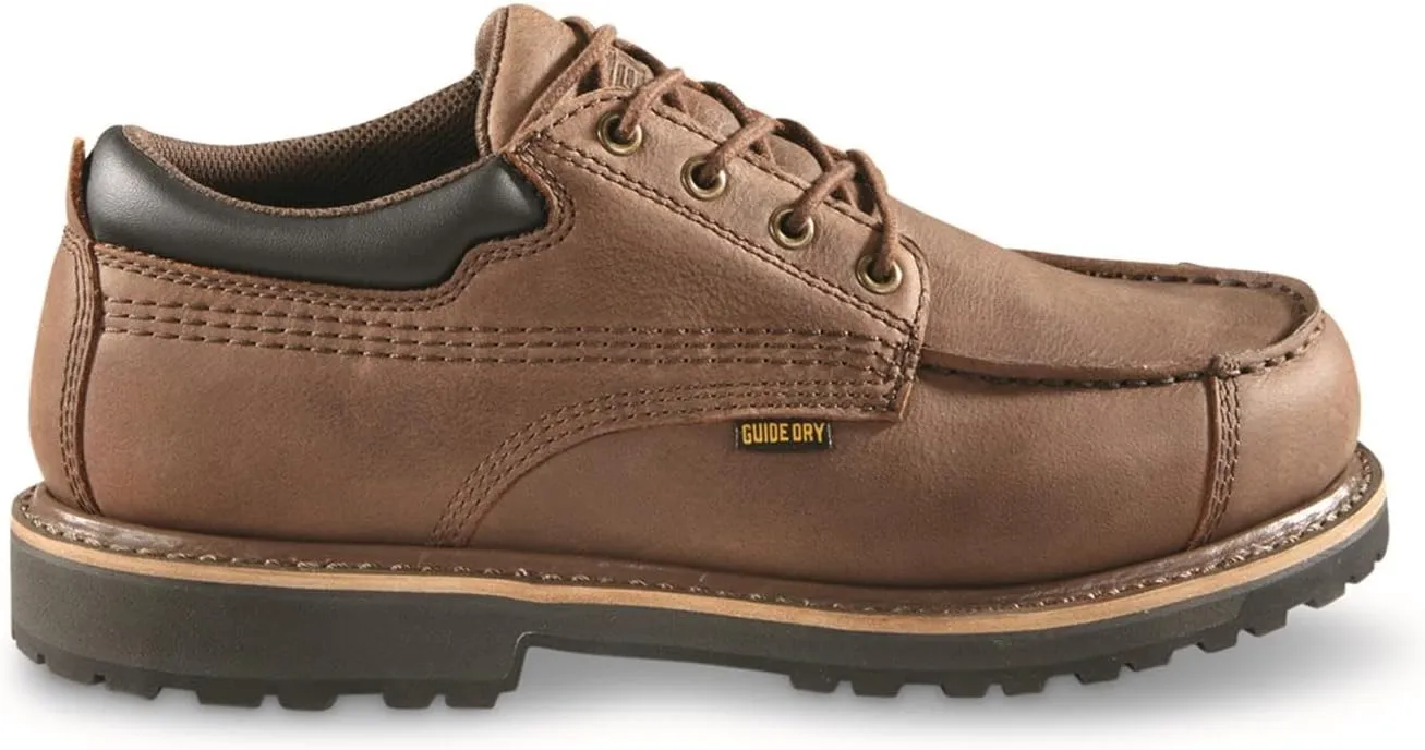 Guide Gear Men's Rugged Timber Waterproof Oxford Shoes