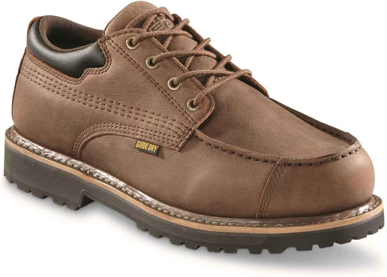 Guide Gear Men's Rugged Timber Waterproof Oxford Shoes