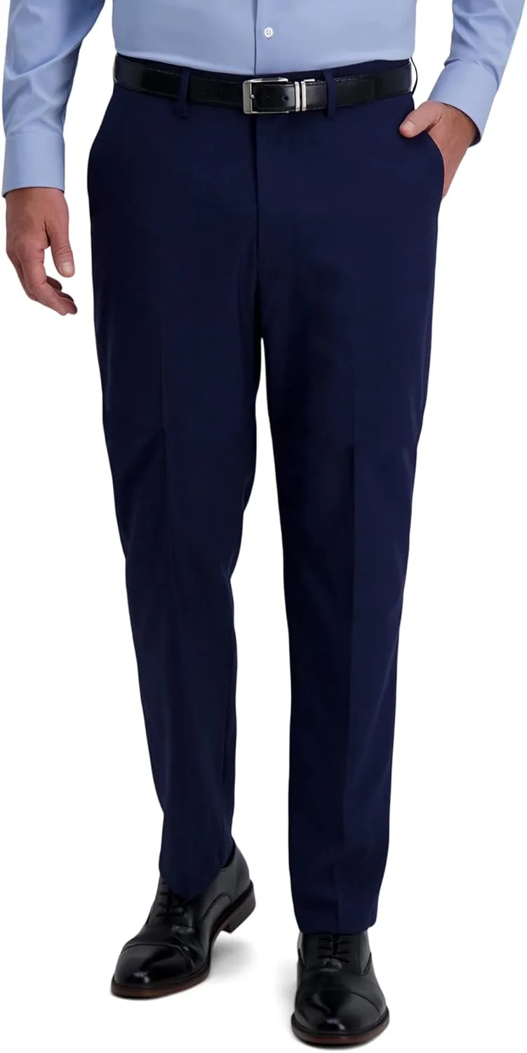Haggar Men's Smart Wash Premium Stretch Classic Fit Regular and Big & Tall Suit Separates(Pants & Jackets)
