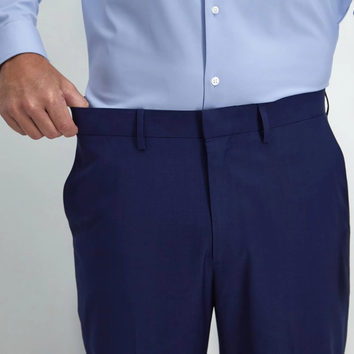 Haggar Men's Smart Wash Premium Stretch Classic Fit Regular and Big & Tall Suit Separates(Pants & Jackets)
