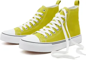 hash bubbie Unisex Fashion High top Sneakers Womens Classic High Tops Canvas Shoes Casual Tennis Shoes for Men