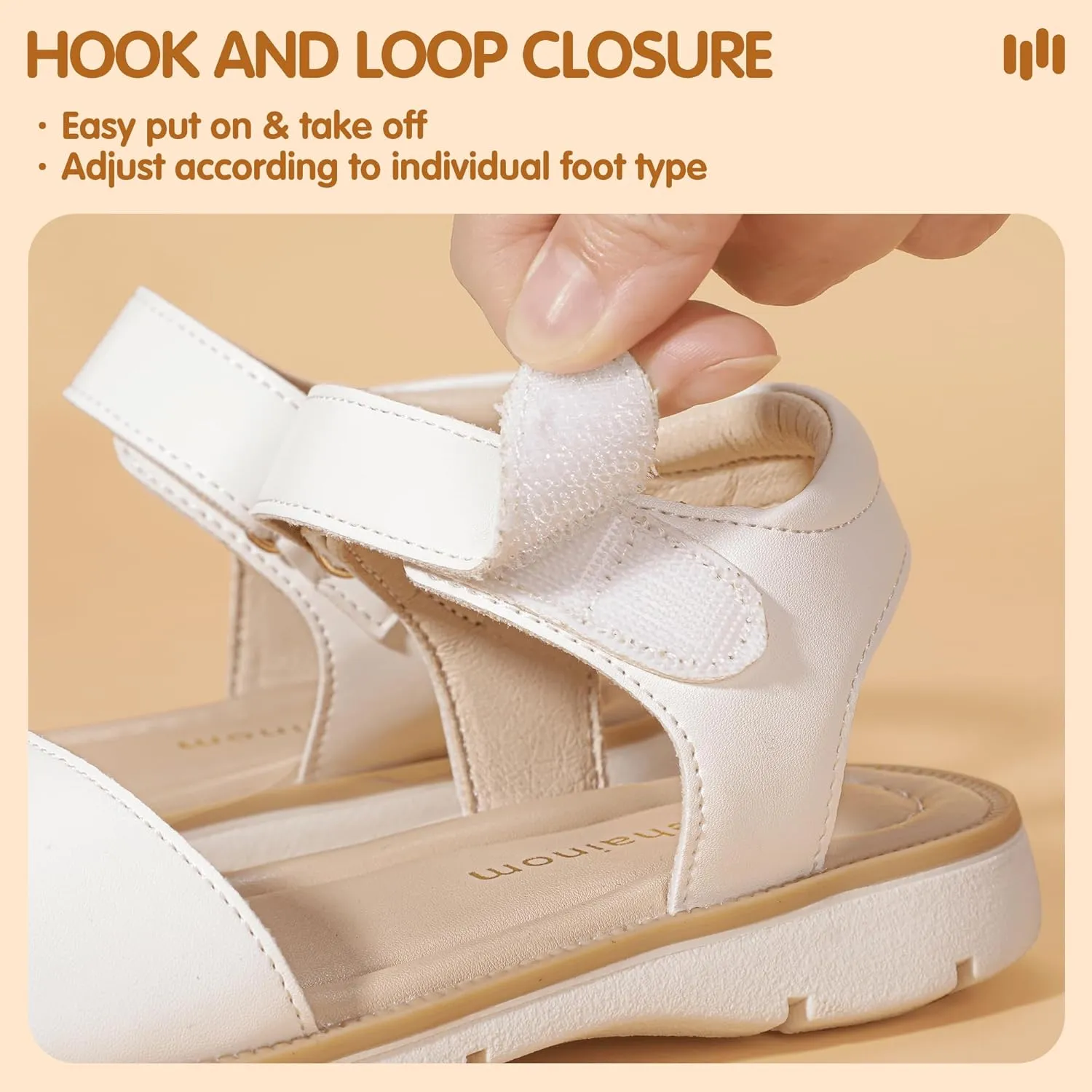 Hehainom Girls Sandals Comfortable Open Toe Flats Little Big Kids Summer Shoes