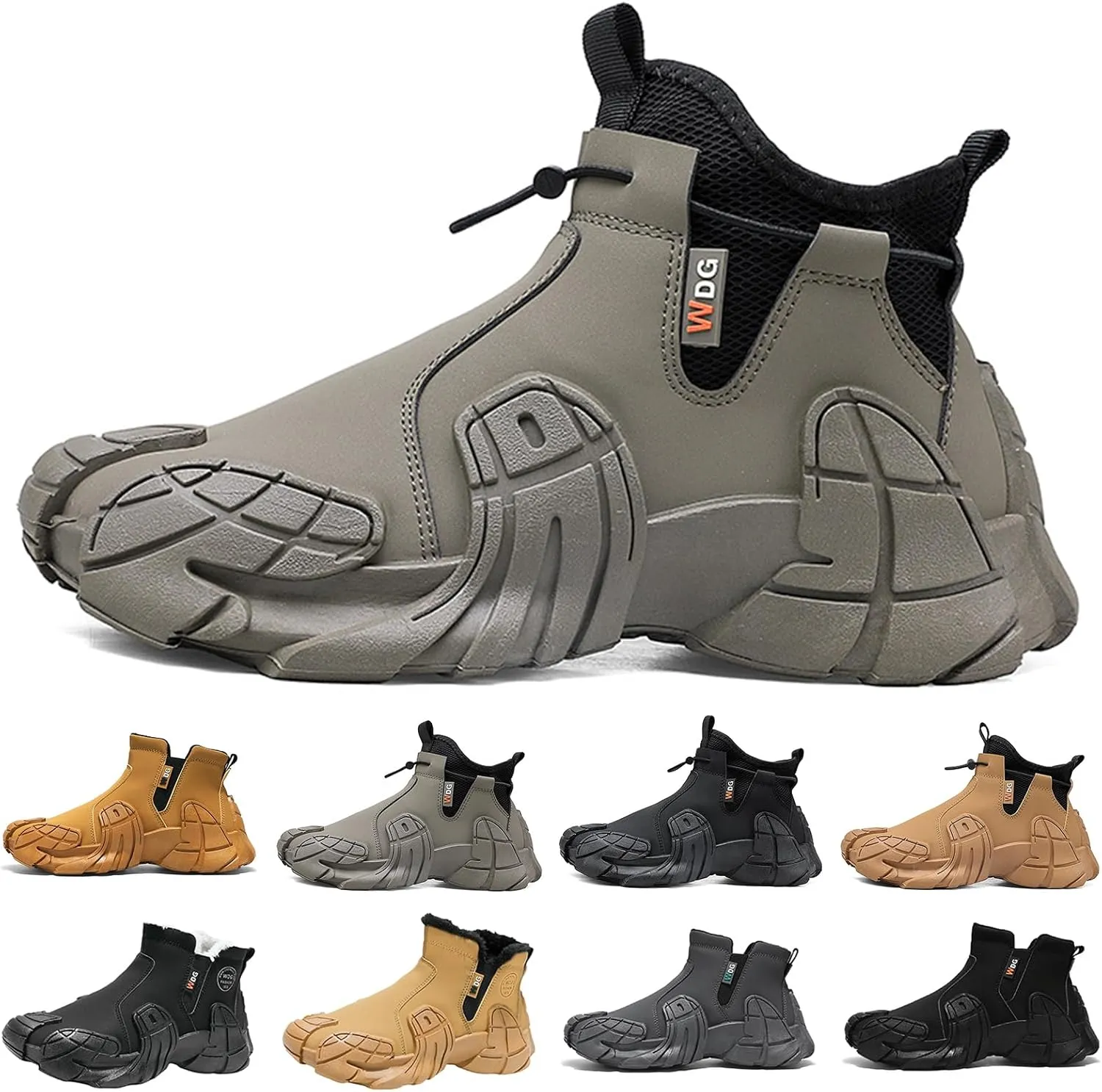 High Top Mens Hiking Shoes Casual Shoes Sneakers Sneakers Non-Slip Outdoor Soles Hiking Shoes Snow Boots