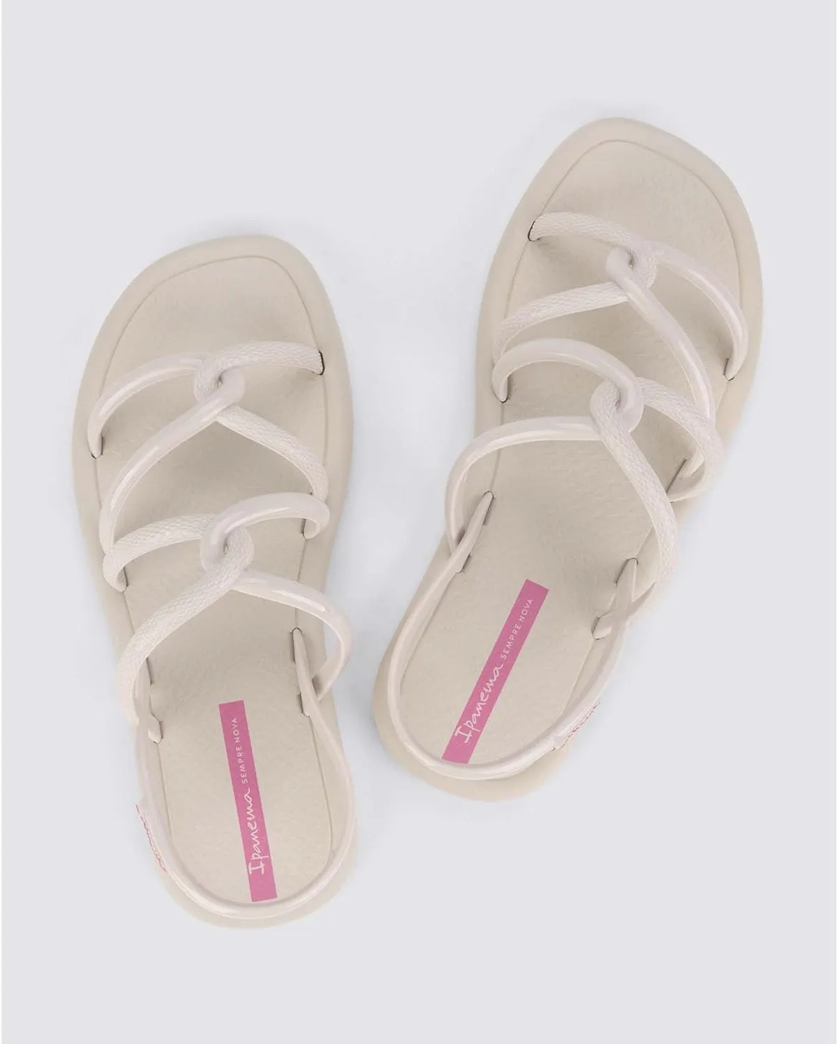 Ipanema Meu Sol Womens Sandals - Strappy Sandals for Women, Flat Sandals, Comfortable Dressy Women Sandals, Summer Dress Sandals w/Backstrap, Water Resistant, Easy to Clean