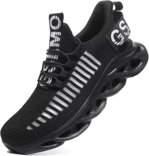 Jakcuz Men's Tennis Shoes Running Shoes Fashion Sneakers Lightweight Multi-Colors for Fitness