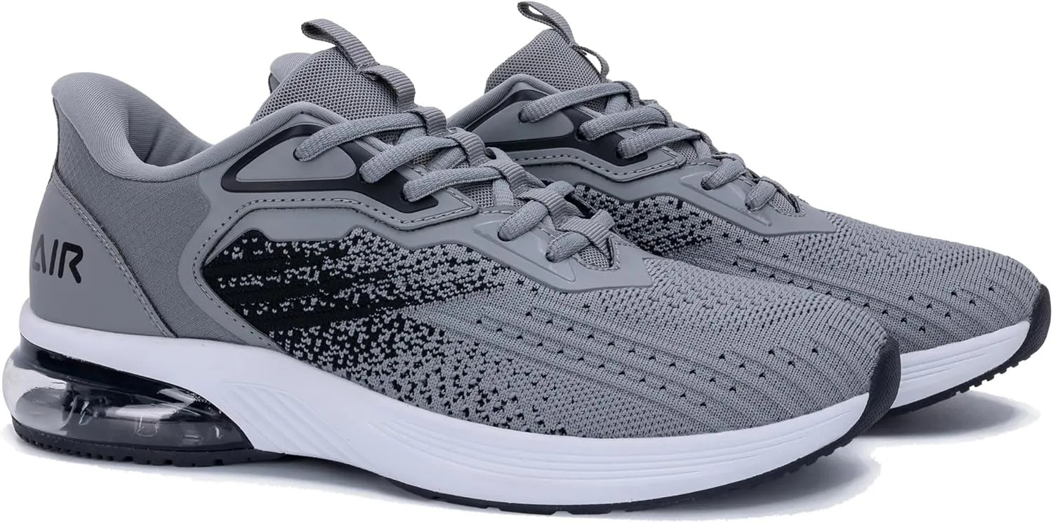 JARLIF Men's Lightweight Athletic Running Shoes Breathable Sport Air Fitness Gym Jogging Sneakers (Size 6.5-12.5)