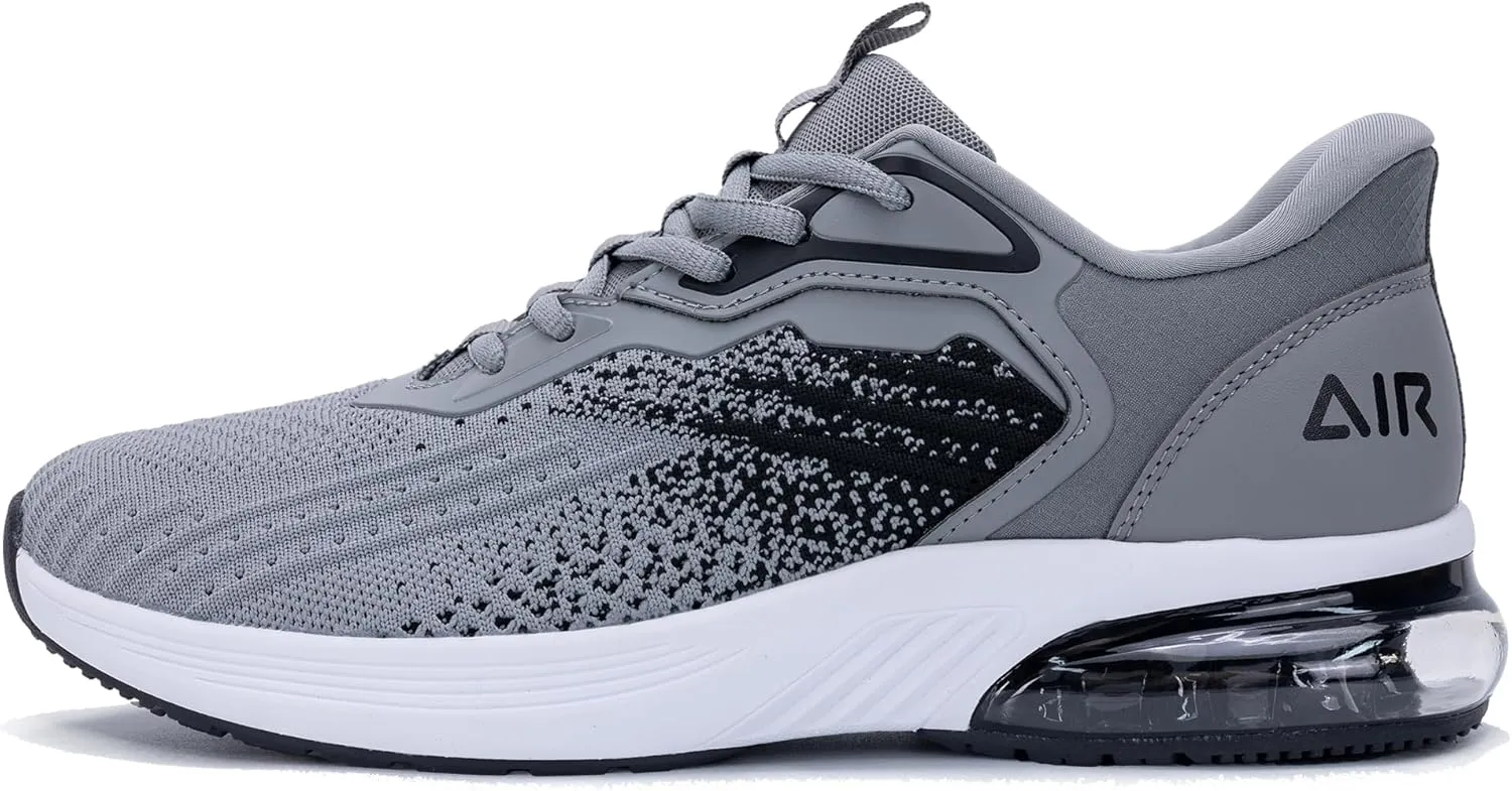 JARLIF Men's Lightweight Athletic Running Shoes Breathable Sport Air Fitness Gym Jogging Sneakers (Size 6.5-12.5)