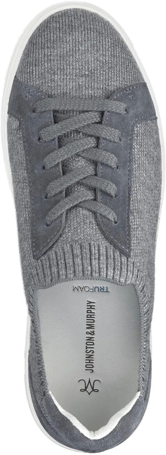 Johnston & Murphy Cammie Knit Lace-Up Women’s Shoe – Women’s Platform Sneakers, Casual Shoes for Women, Knit Sneakers