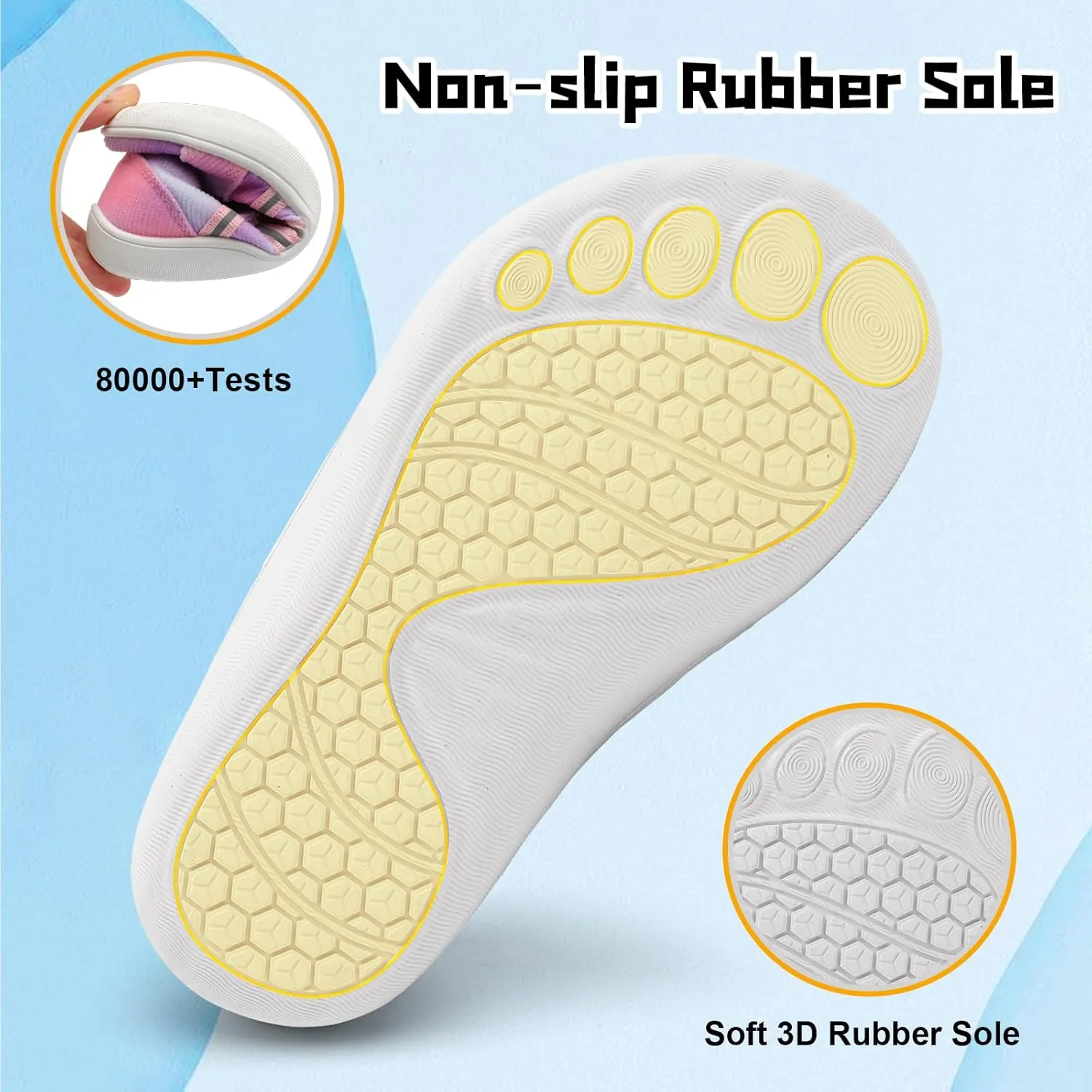 JOINFREE Toddler Shoes Boys Girls Wide Barefoot Shoes Little Kids Minimalist Sneakers Zero Drop Casual Walking Shoes Breathable Tennis Shoes Indoor Outdoor