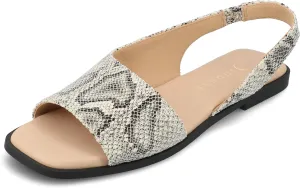 Journee Collection Women's Brinsley Slingback Flat Sandals