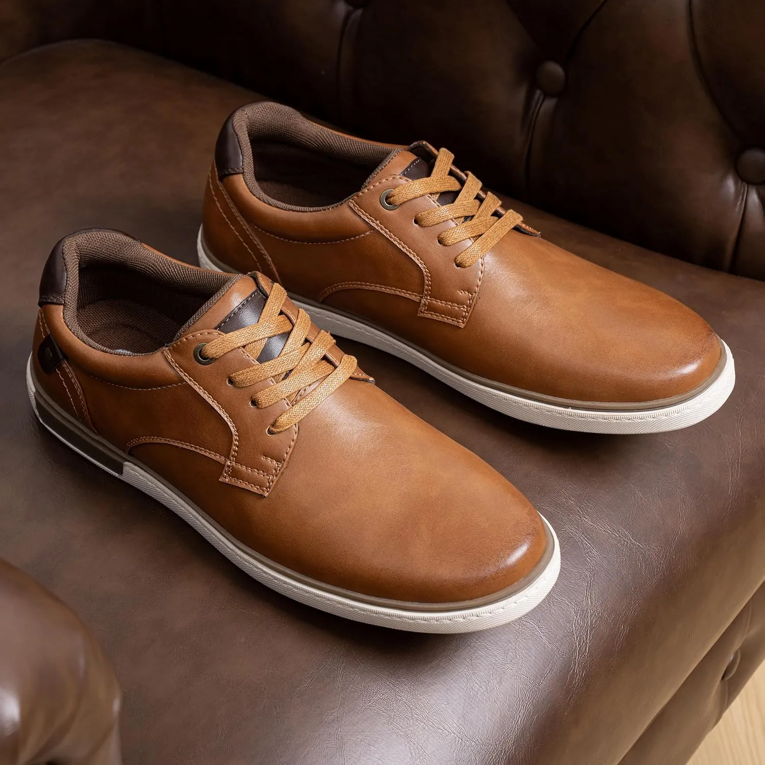 Jousen Mens Casual Dress Shoes Fashion Sneakers