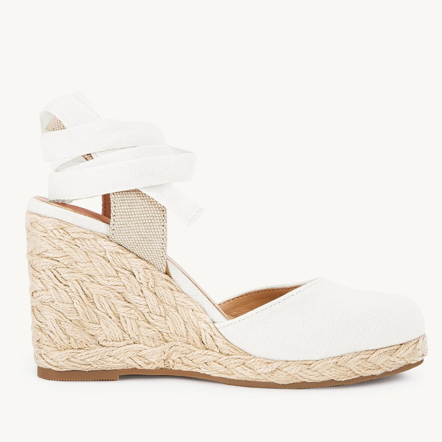 Juliet Holy Womens Lace up Espadrilles Closed Toe Wedges Sandals Strappy Slingback Platform Heels
