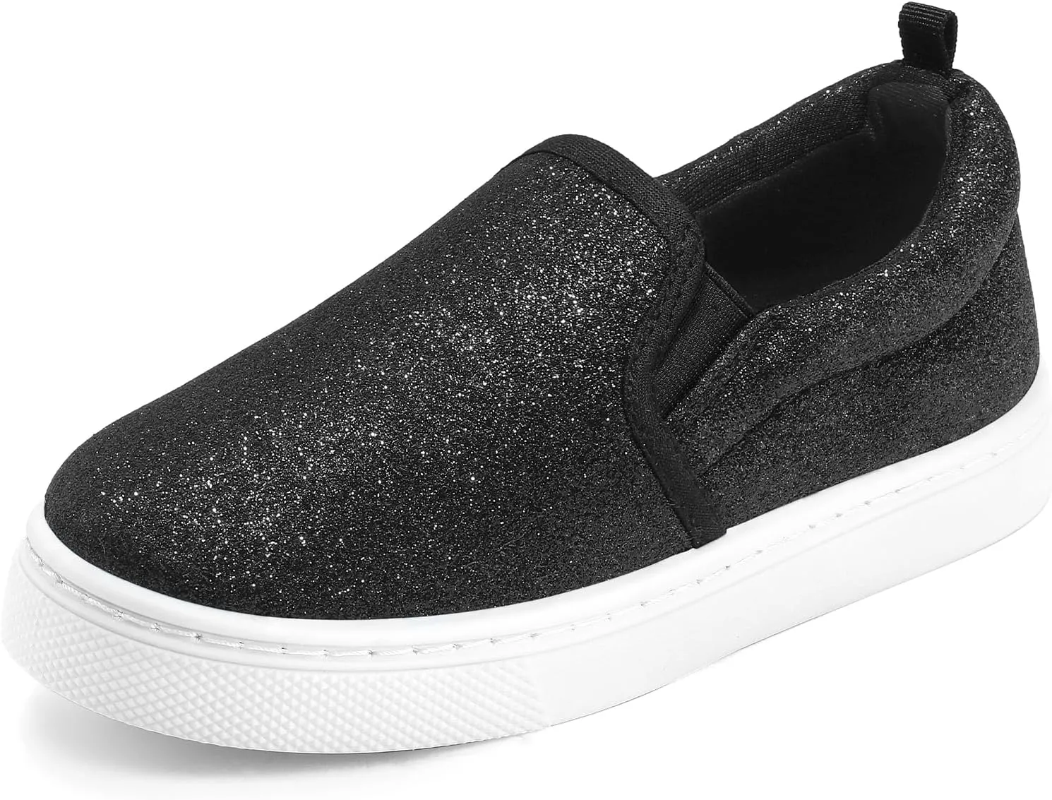 K KomForme Toddler Sneakers for Girls Boys Slip On Canvas Walking Shoes