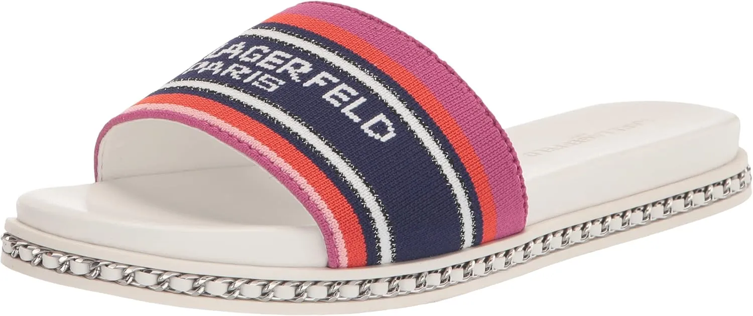 KARL LAGERFELD Women's Blix Flat Slide