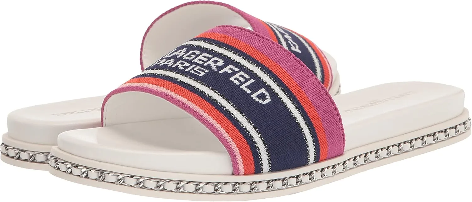 KARL LAGERFELD Women's Blix Flat Slide