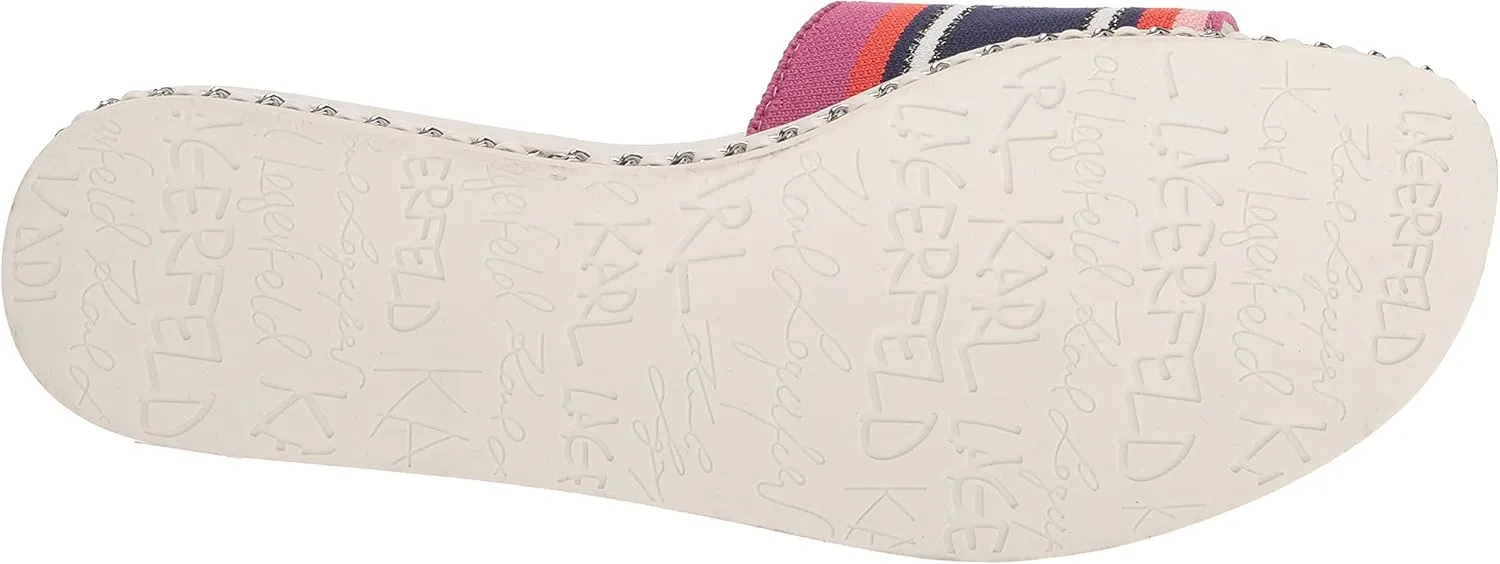 KARL LAGERFELD Women's Blix Flat Slide