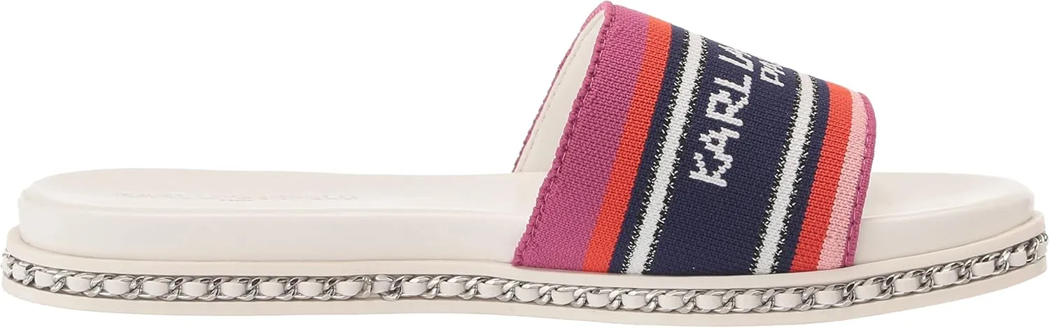 KARL LAGERFELD Women's Blix Flat Slide