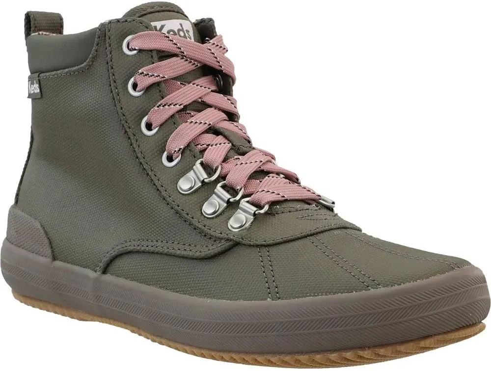 Keds Women's Scout Boot Splash Canvas Ankle