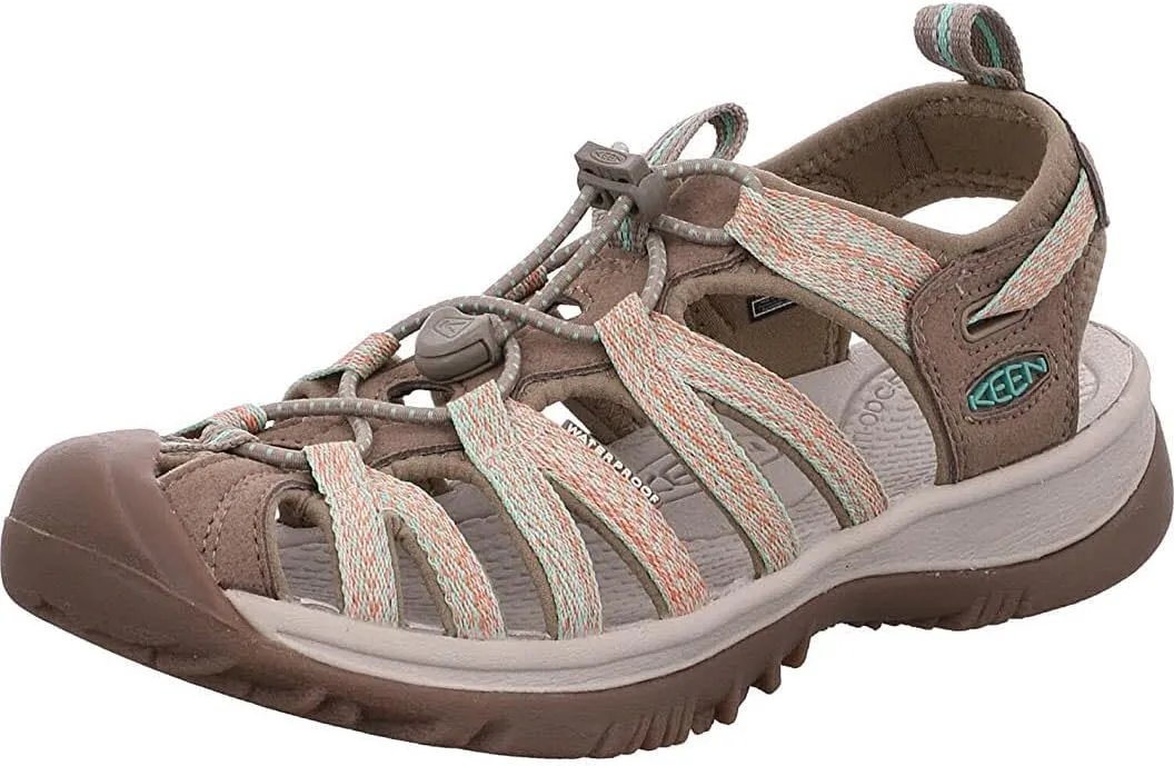 KEEN Women's Whisper Closed Toe Durable Comfortable Easy On Washable Adventure Sandals