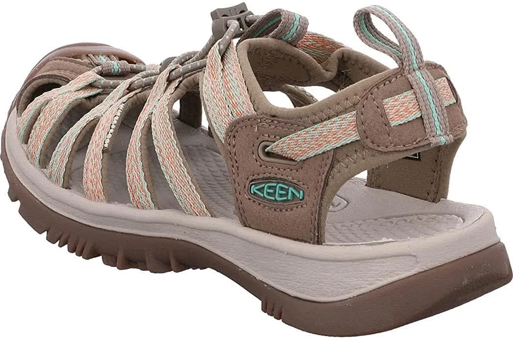 KEEN Women's Whisper Closed Toe Durable Comfortable Easy On Washable Adventure Sandals
