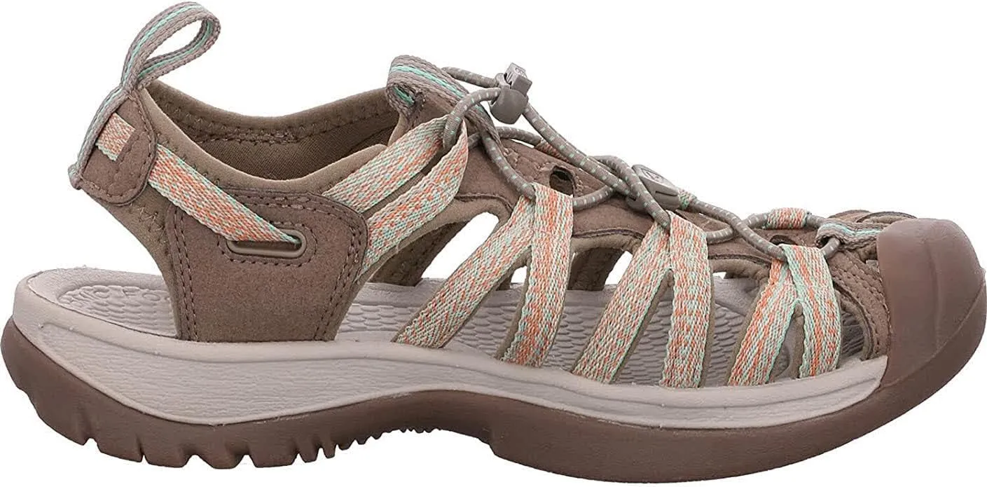 KEEN Women's Whisper Closed Toe Durable Comfortable Easy On Washable Adventure Sandals