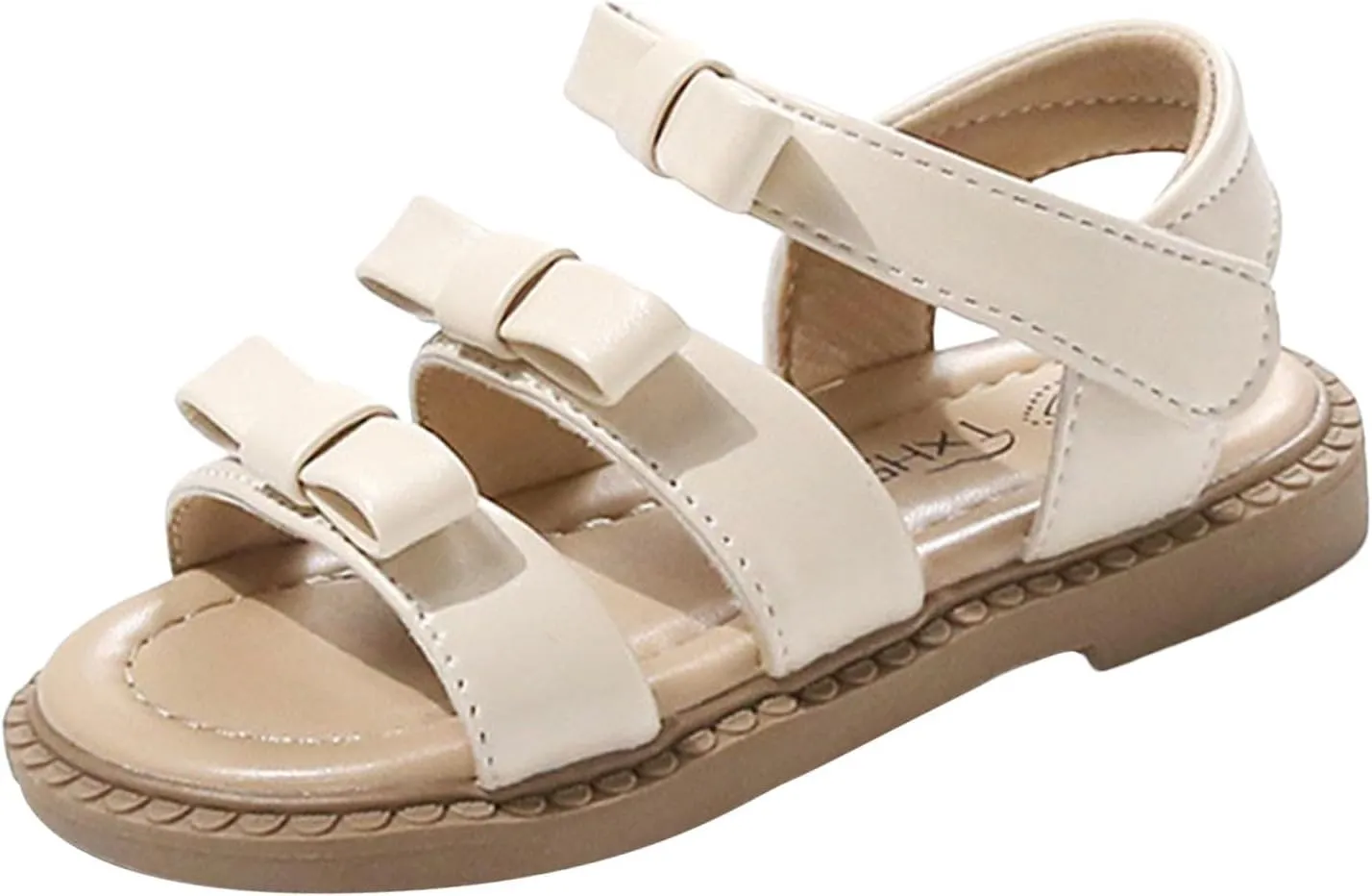 Kids Clear Glitter Jelly Sandal Girls Comfortable Sandals Summer New Childrens Bow Soft Bottom Shoes